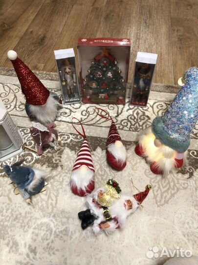 Дед мороз под елку большой новый