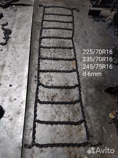 Цепи противоскольжения на внедорожник (УАЗ, нива)