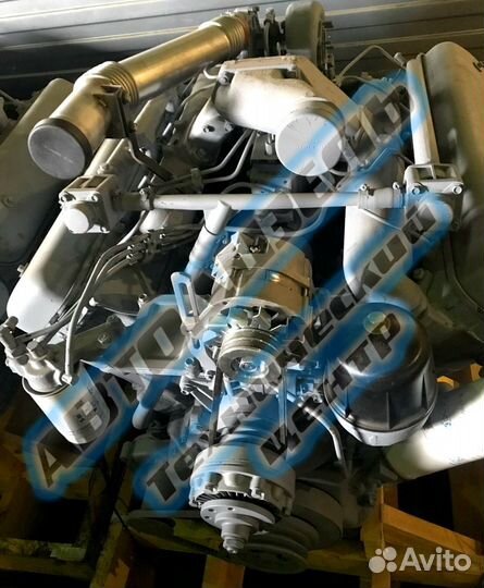 Двигатель ямз 7511 турбо V8 400 л.с. (32)