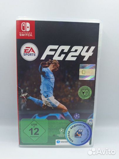 EA Sports FC 24 (FIFA 24) Nintendo Switch (б/у, ан