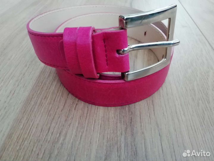 Ремень женский кожаный