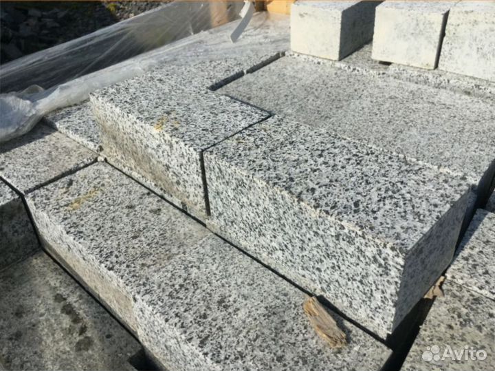 Брусчатка гранит пиленая (гладкая), оптом