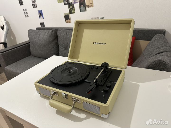 Виниловый проигрыватель crosley cr8005d-fw4