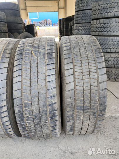 Ведущие шины б/у 245/70 R17.5 Goodyear RHD II+