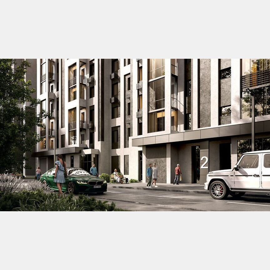 3-к. квартира, 76,7 м², 14/15 эт.