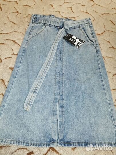 Юбка джинсовая Новая размер S