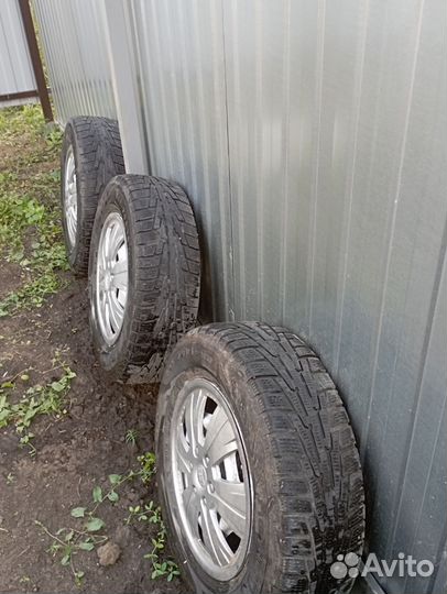 Диски с резиной r16x114.3 на kia