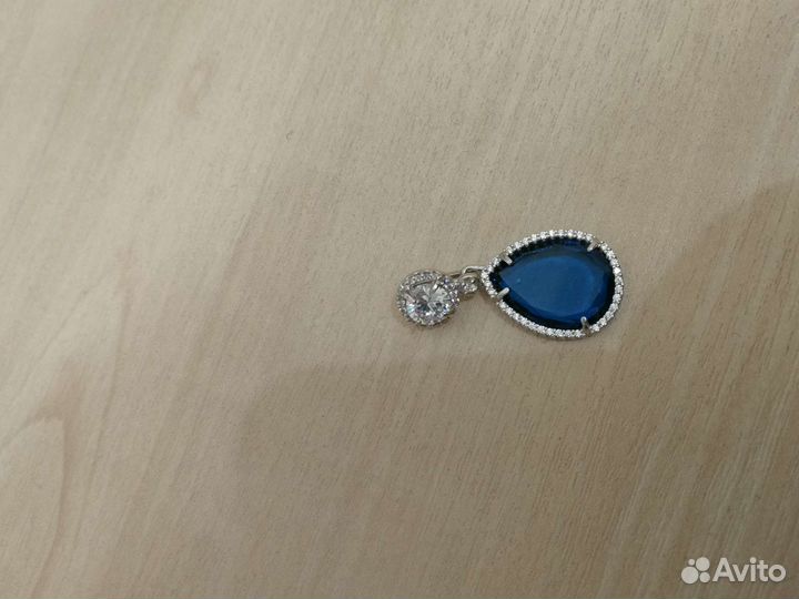 Кулон подвеска серебро