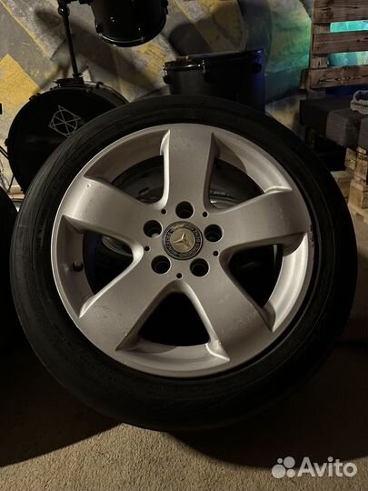 Литые диски на Mercedes R16