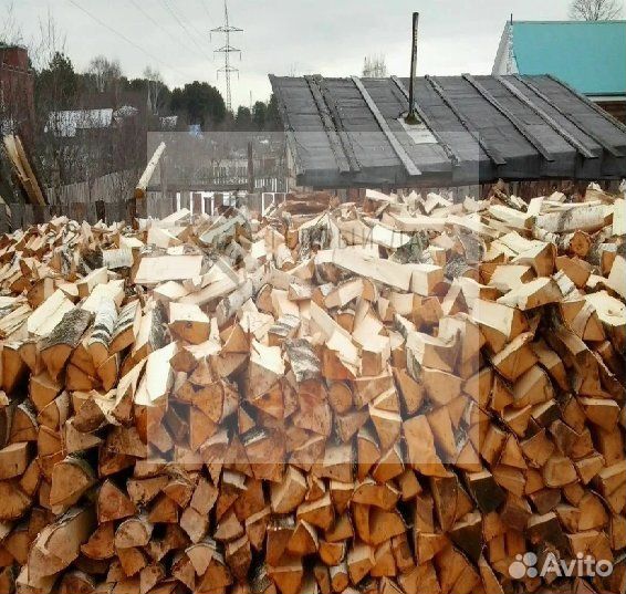 Дрова колотые