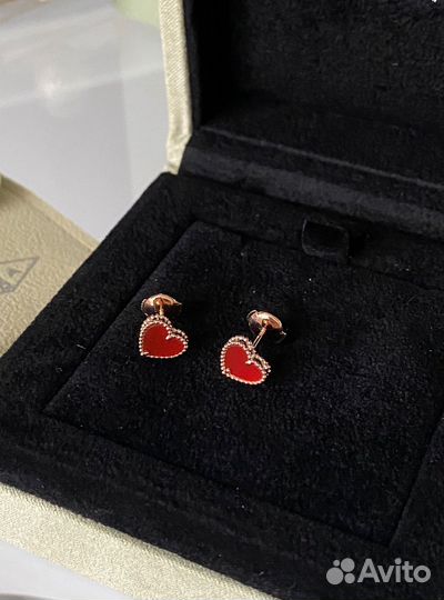 Серьги van cleef