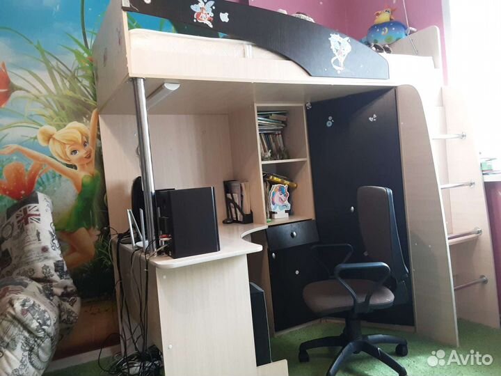 Кровать чердак