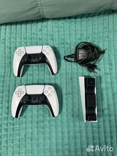 Геймпад dual sense для sony playstation ps5 + dock