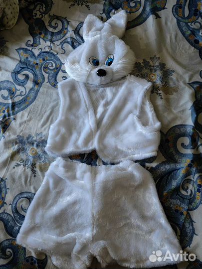 Новогодний костюм зайчика