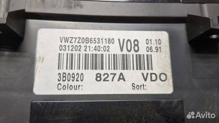 Щиток приборов Volkswagen Passat 5, 2003