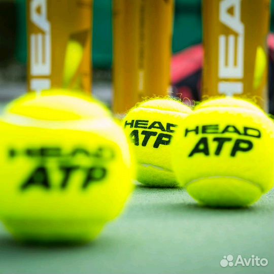 Мяч теннисный б/у