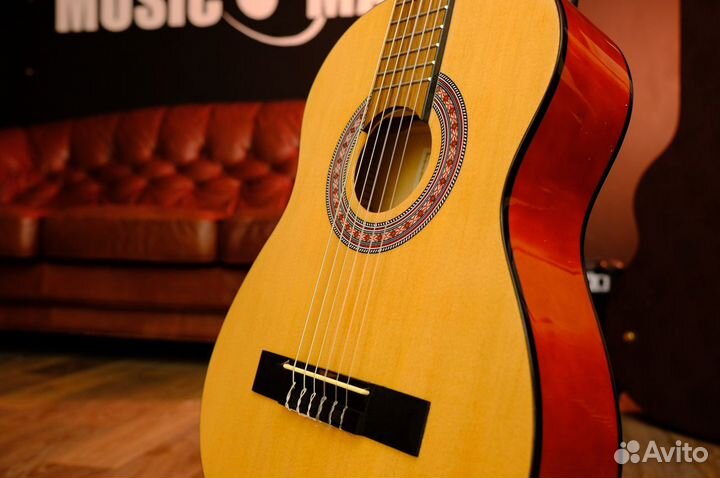 Классическая детская гитара 1/2 (Комплект)