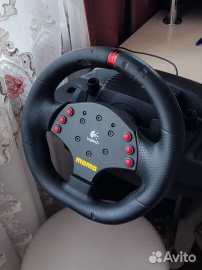 Руль logitech momo racing 900 градусов