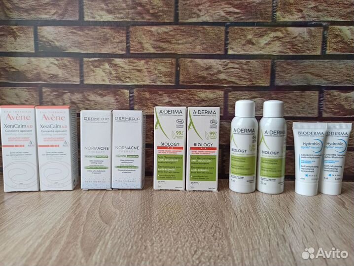 Uriage, la Roche posay, Vichy, Avene и пр