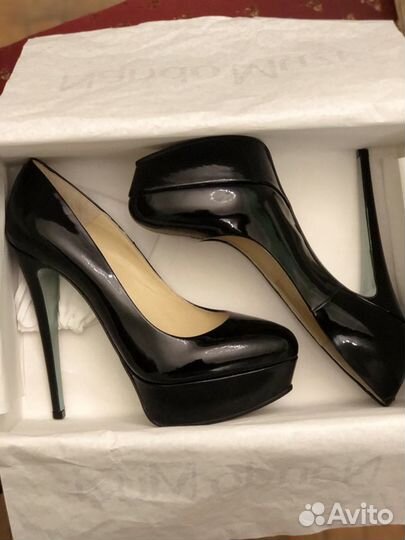 Туфли чёрные новые лакированные.«Nando Muzi