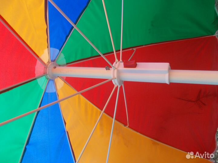 Большой зонт для отдыха - от солнца, дождя