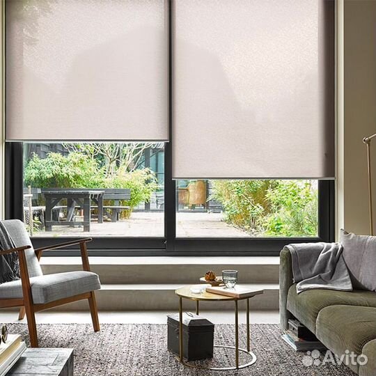 Жалюзи и рулонные шторы в ассортименте