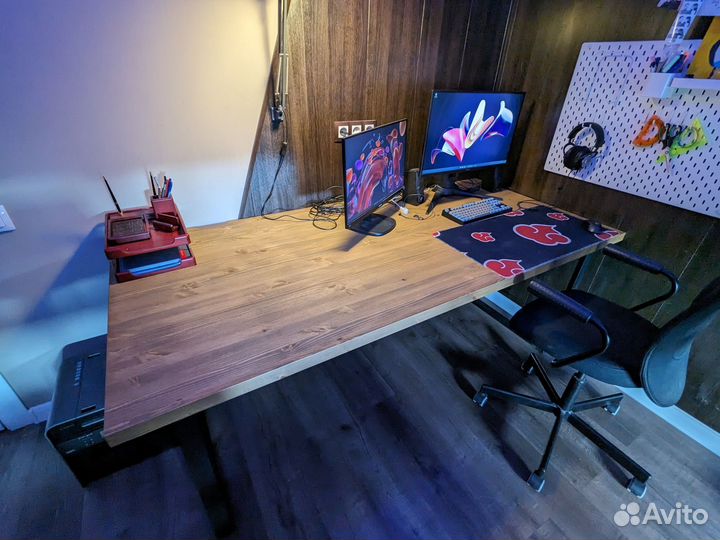 Компьютерный стол в стиле лофт, рабочий стол