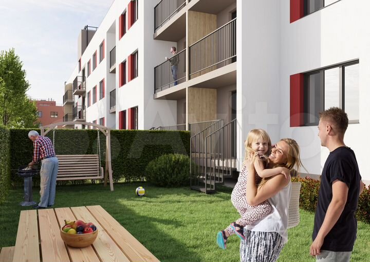 Квартира-студия, 33,8 м², 2/3 эт.