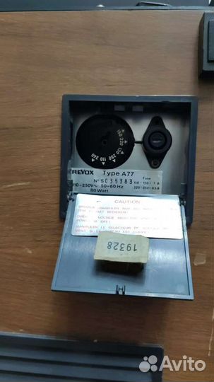 Катушечный магнитофон revox a77