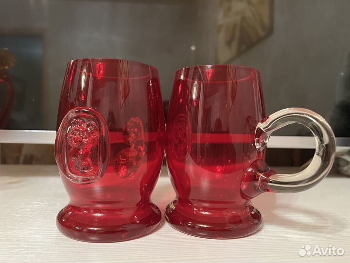 Пивная кружка СССР Олимпийский мишка 1 шт