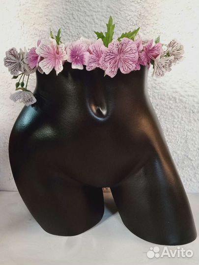 Кашпо керамическое