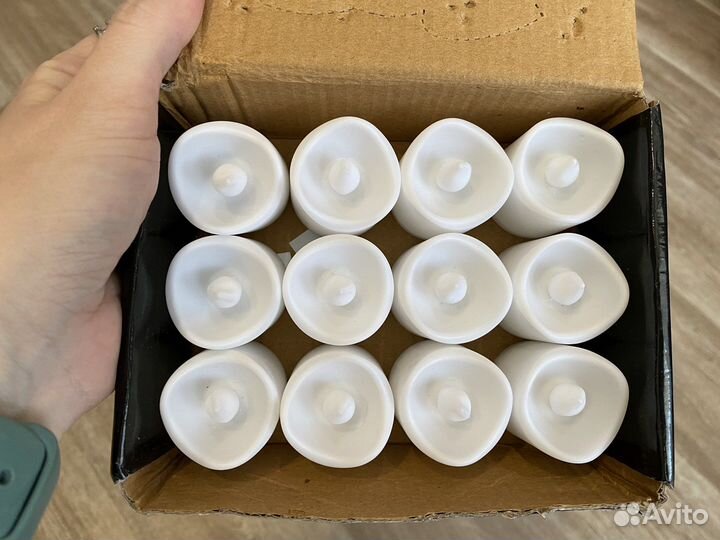 Свечки на батарейках 12 шт