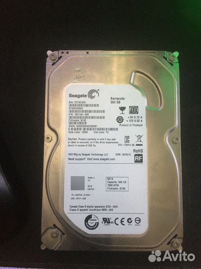 Жесткий диск 500 гб 3.5