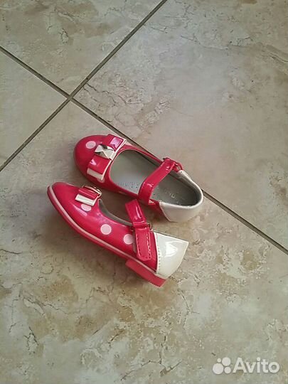 Туфли детские для девочек, новые