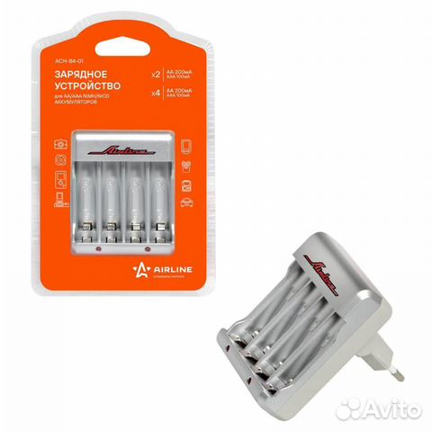 Achb401 Зарядное устройство для aa/aaa nimh/nicd аккумуляторов (ach-b4-01)