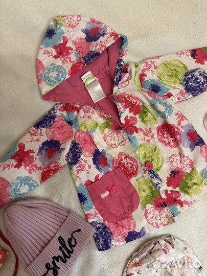 Ветровки на девочку 80