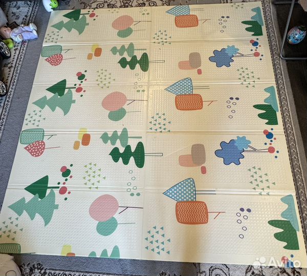 Складной детский коврик