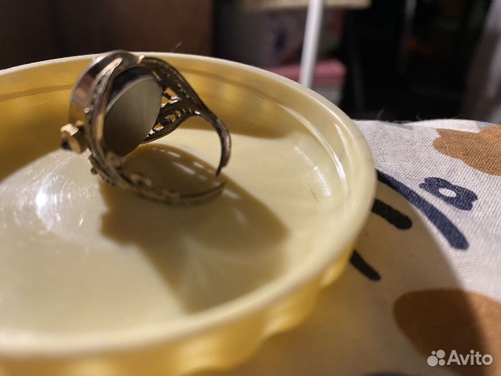 Часы кольцо чайка