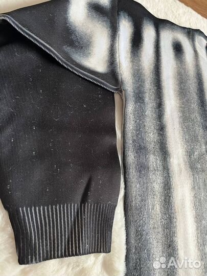 Свитер Supreme blurred logo серый s m l xl