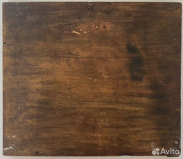 Икона старинная успение академическая живопись 19