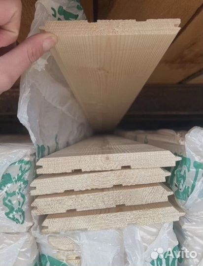 Имитация бруса за м2 21 мм 196 мм 3000 мм, вс