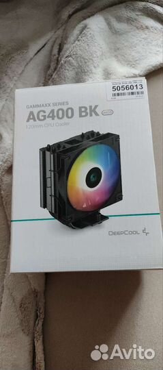 Кулер для цп Deepcool AG400 BK новый