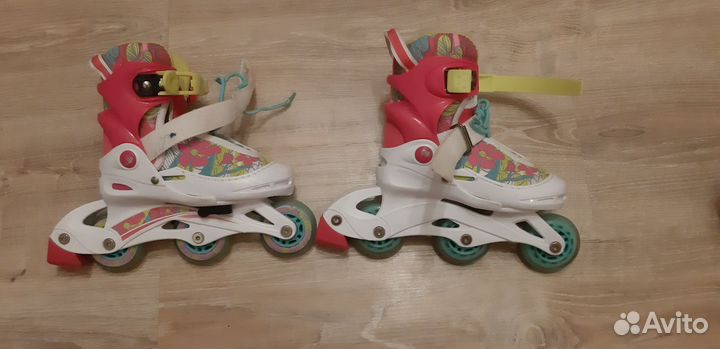 Детские ролики с защитой