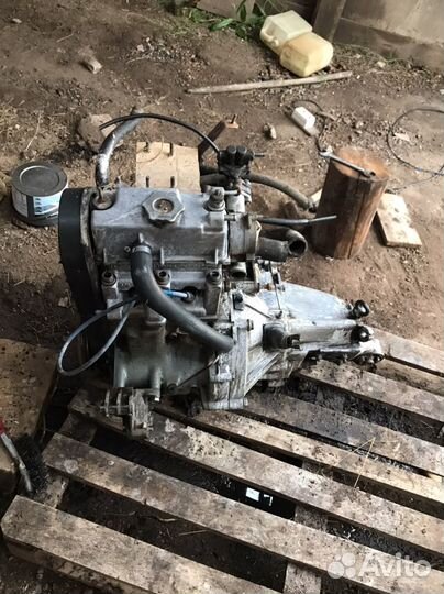 Двигатель ока с коробкой