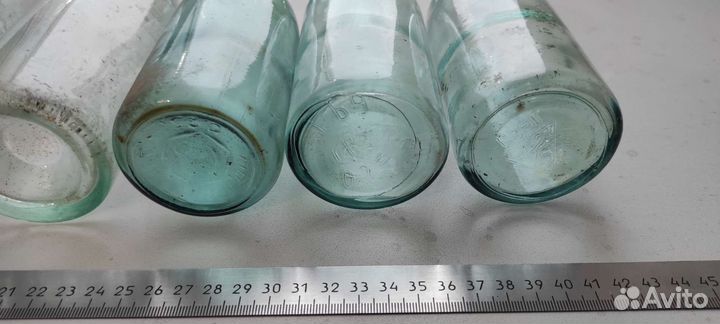 Старинные бутылки разные