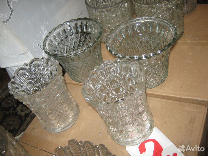 Плафоны для люстры СССР