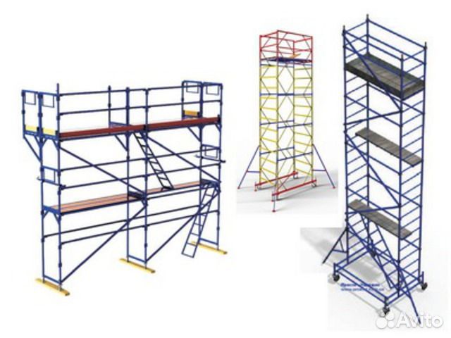 Аренда строительных лесов / вышки тура