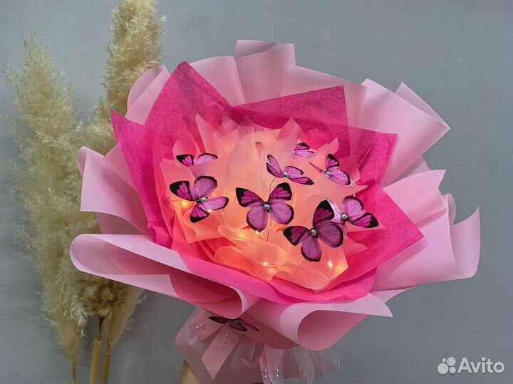 Элитные букеты из бабочек