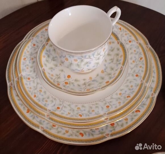 Набор посуды Zepter Flora:столовый,чайный.Новый