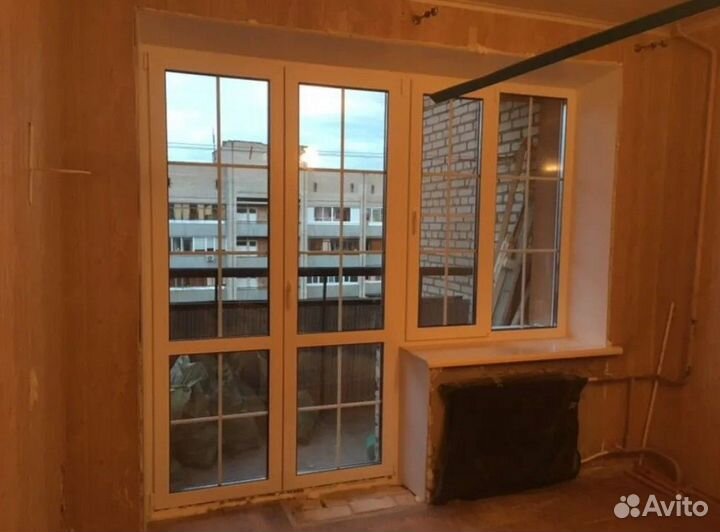 Балконный блок пвх. Рассрочка